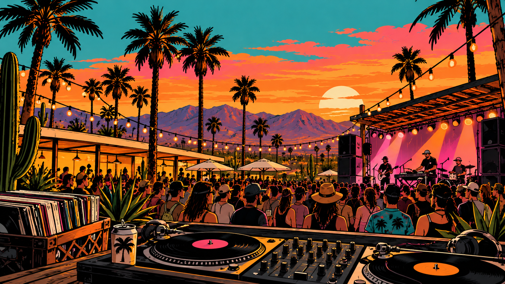 Desert music scene feature